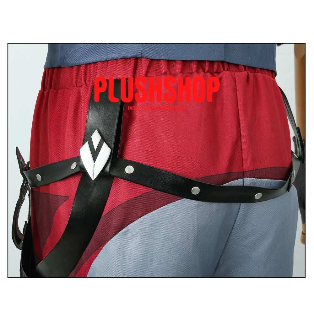 Genshin Impact Wriothesley Cosplay Outfit Clohes Wig Cosplay 套装