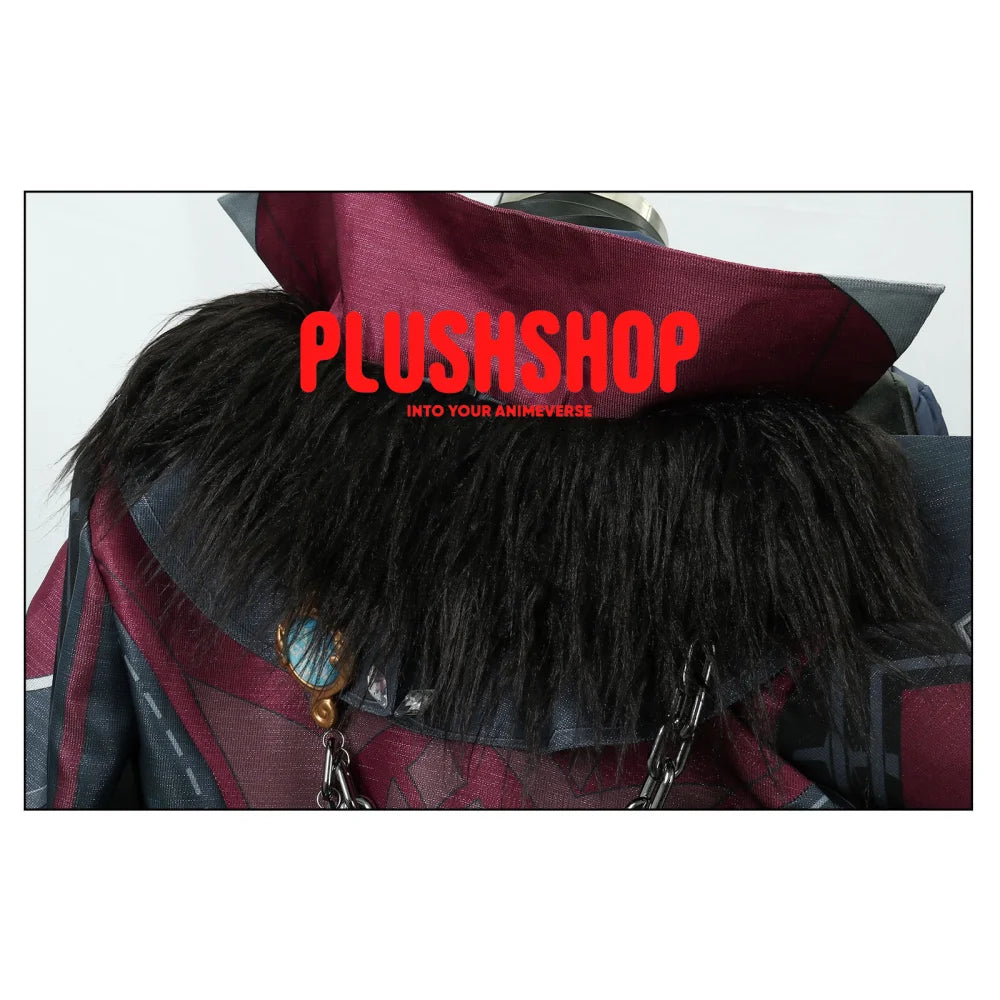 Genshin Impact Wriothesley Cosplay Outfit Clohes Wig Cosplay 套装
