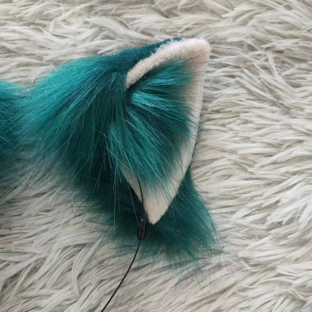 Genshin Impact Xiao Cosplay Simulation Hair Band Tail