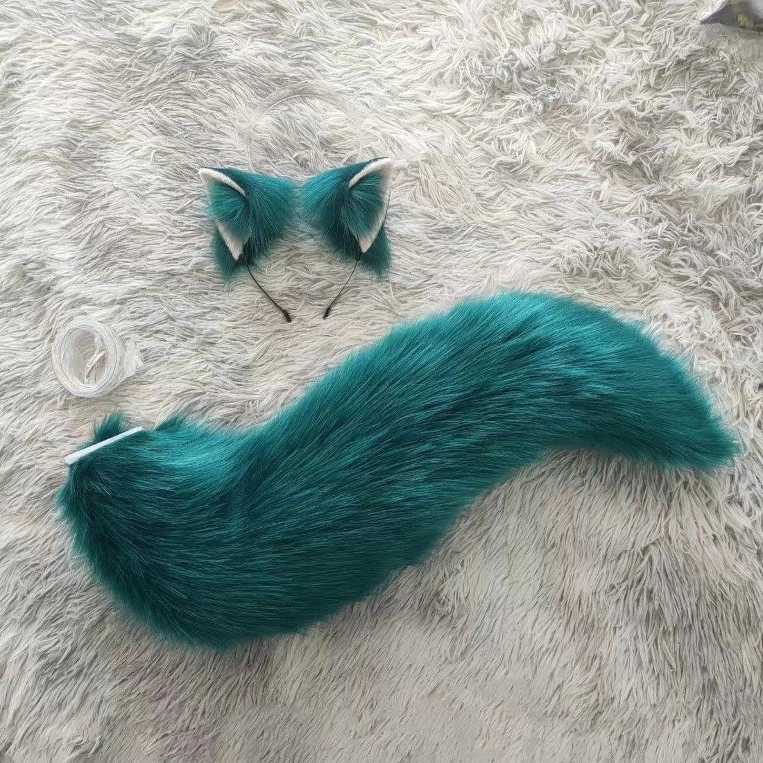 Genshin Impact Xiao Cosplay Simulation Hair Band Tail +