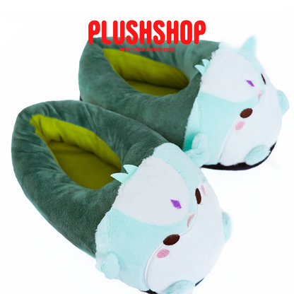 Genshin Impact Xiao Cute Autumn And Winter Home Slippers 拖鞋