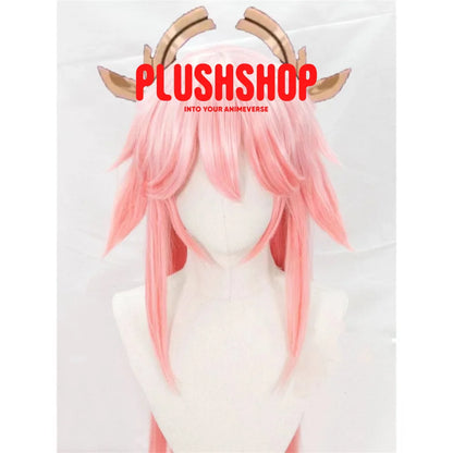 Genshin Impact Yae Miko Cosplay Wig