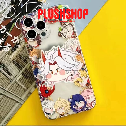 Genshin Impact Phone Grip Holder Cute Figure Stand For Fans Itto
