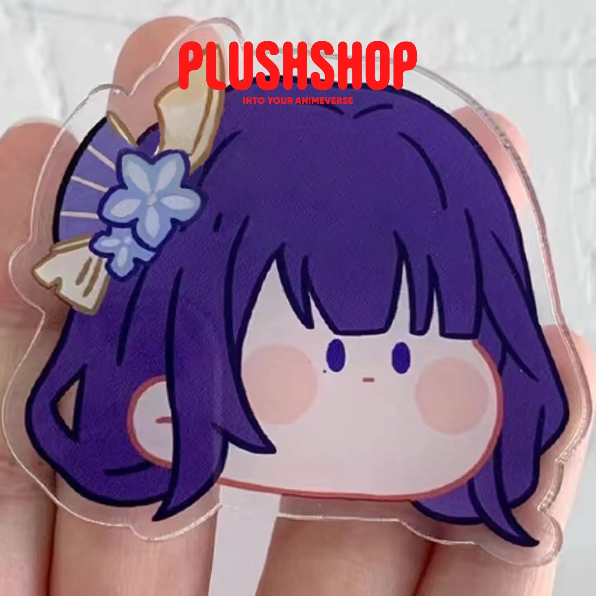 Genshin Impact Phone Grip Holder Cute Figure Stand For Fans