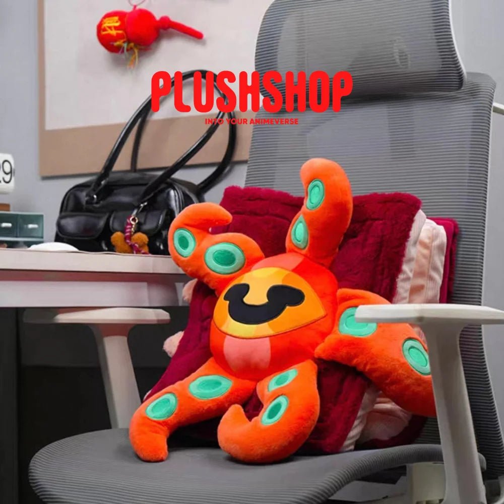 [Halloween Limited]Cthulhu Octopus Book Plush Pillow Red 玩偶