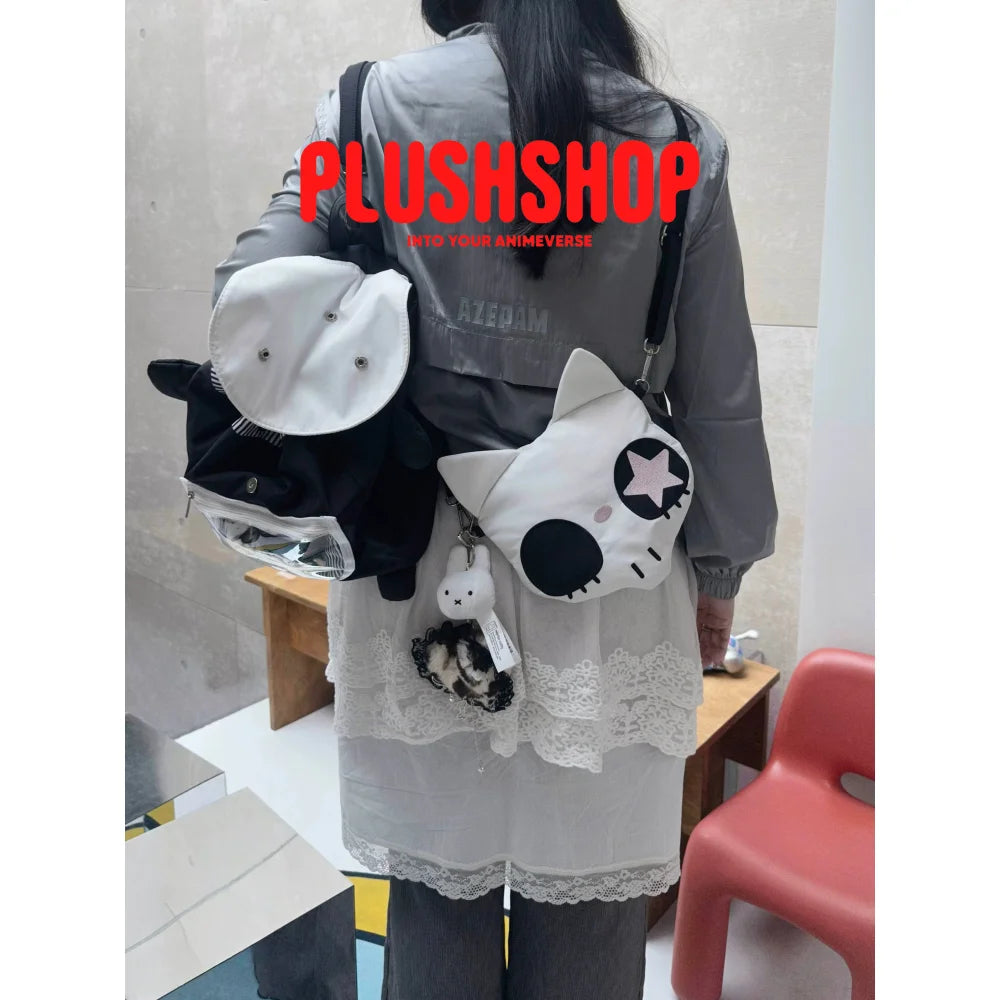 [Halloween Limited]Skeleton Cat Detachable 2-in-1 Ita Bag Only Bag 女士背包