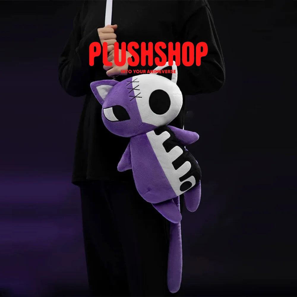 [Halloween Limited] Stocking Cosplay Prop | Skeleton Cat Plush Backpack Stocking Backpack(Pre order: Shipping at
