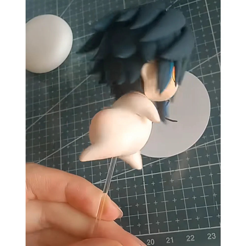 Handmade Ultra Light Clay Genshin Xiao Figure