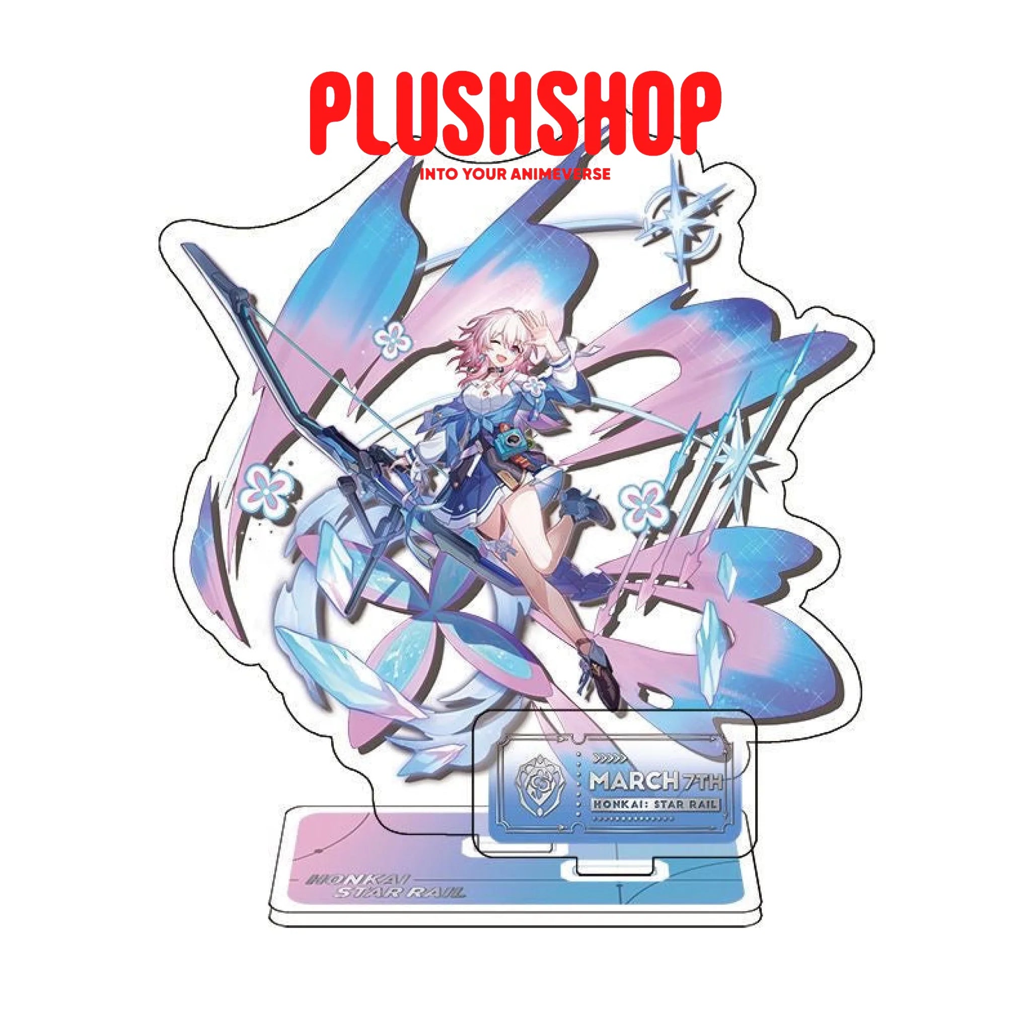 Honkai: Star Rail 15Cm/5.9In Acrylic Stand Figure Game Statue Double Layer Card Character Table