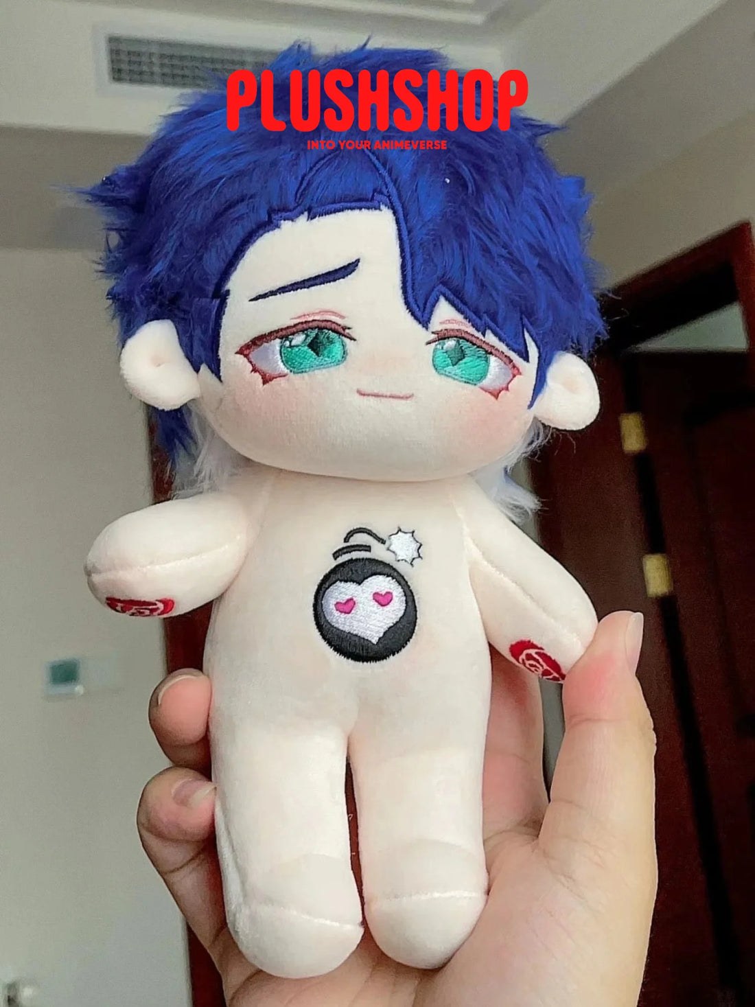 Honkai Star Rail Plush Toy 20Cm Sampo Plushies Cute Cotton Doll Naked Doll With Bones