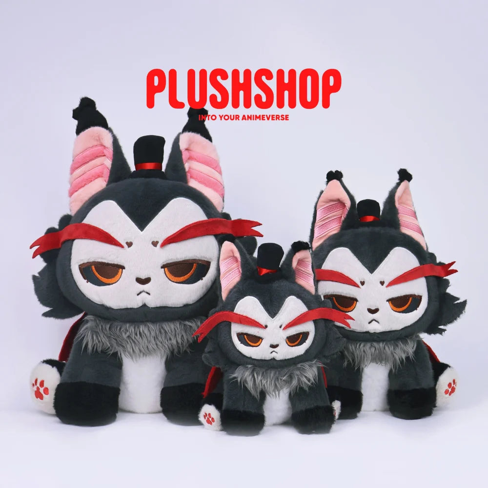 Huskmeow Hazbin Hotel (9In) 玩偶
