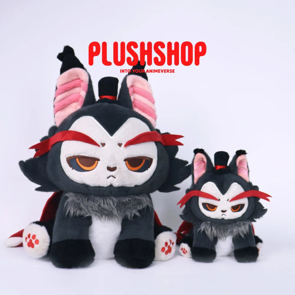 Huskmeow Hazbin Hotel (9In) 玩偶