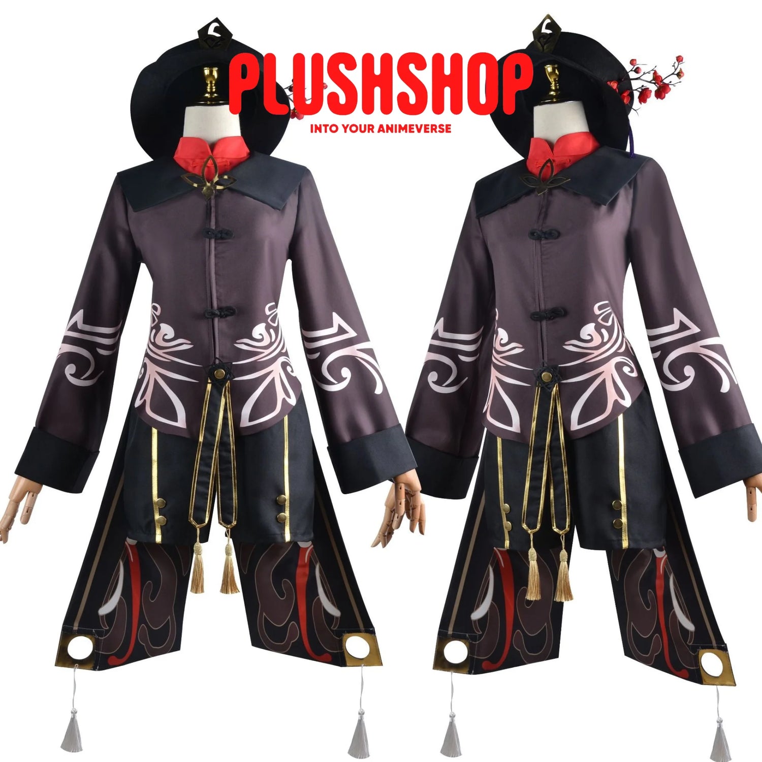 Hutao Cosplay Outfit Clothes Full Set Cosplay 套装