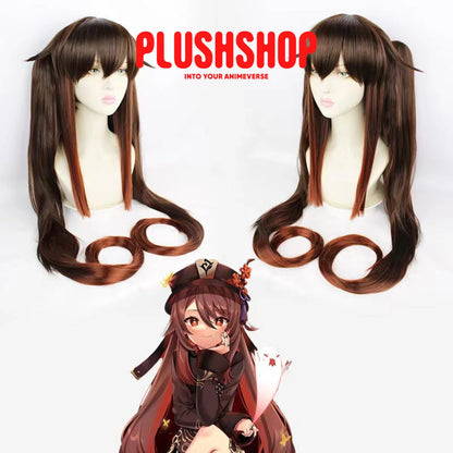 Hutao Cosplay Outfit Clothes Full Set Wig(One Size) / Xs Cosplay 套装