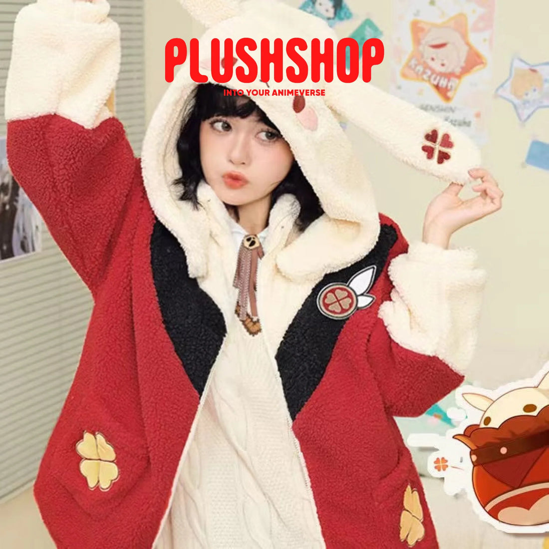 Genshin Impact Theme Impression Kazuha Zhongli Klee Nahida Coat Casual Wearing Cosplay / S