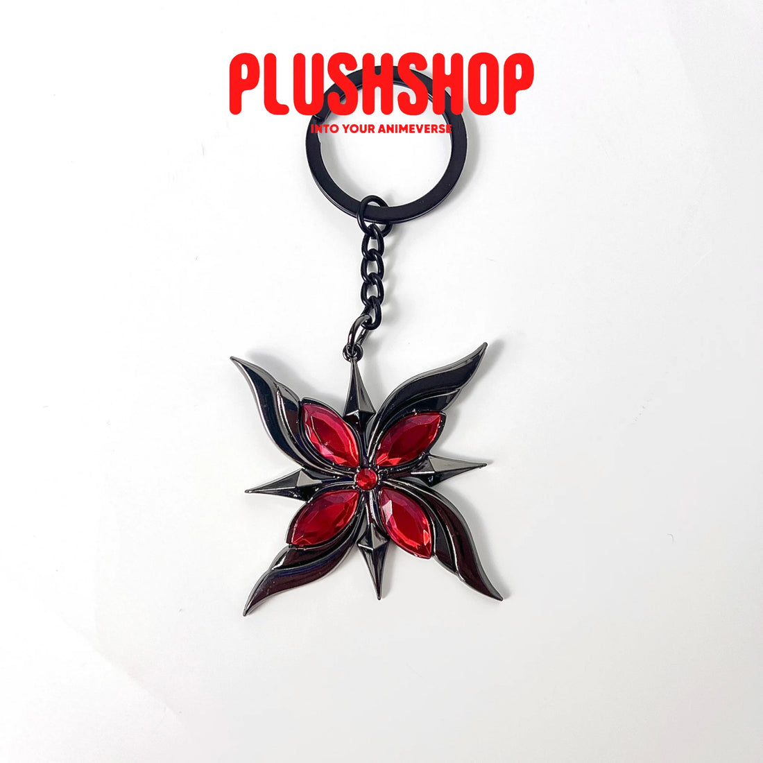 Genshin Impact Character The Knave Arlecchino Vision Keychain Necklace 钥匙扣