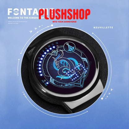 Genshin Impact Fontaine Characters Led Animation Watch Peripheral Waterproof Touch Screen
