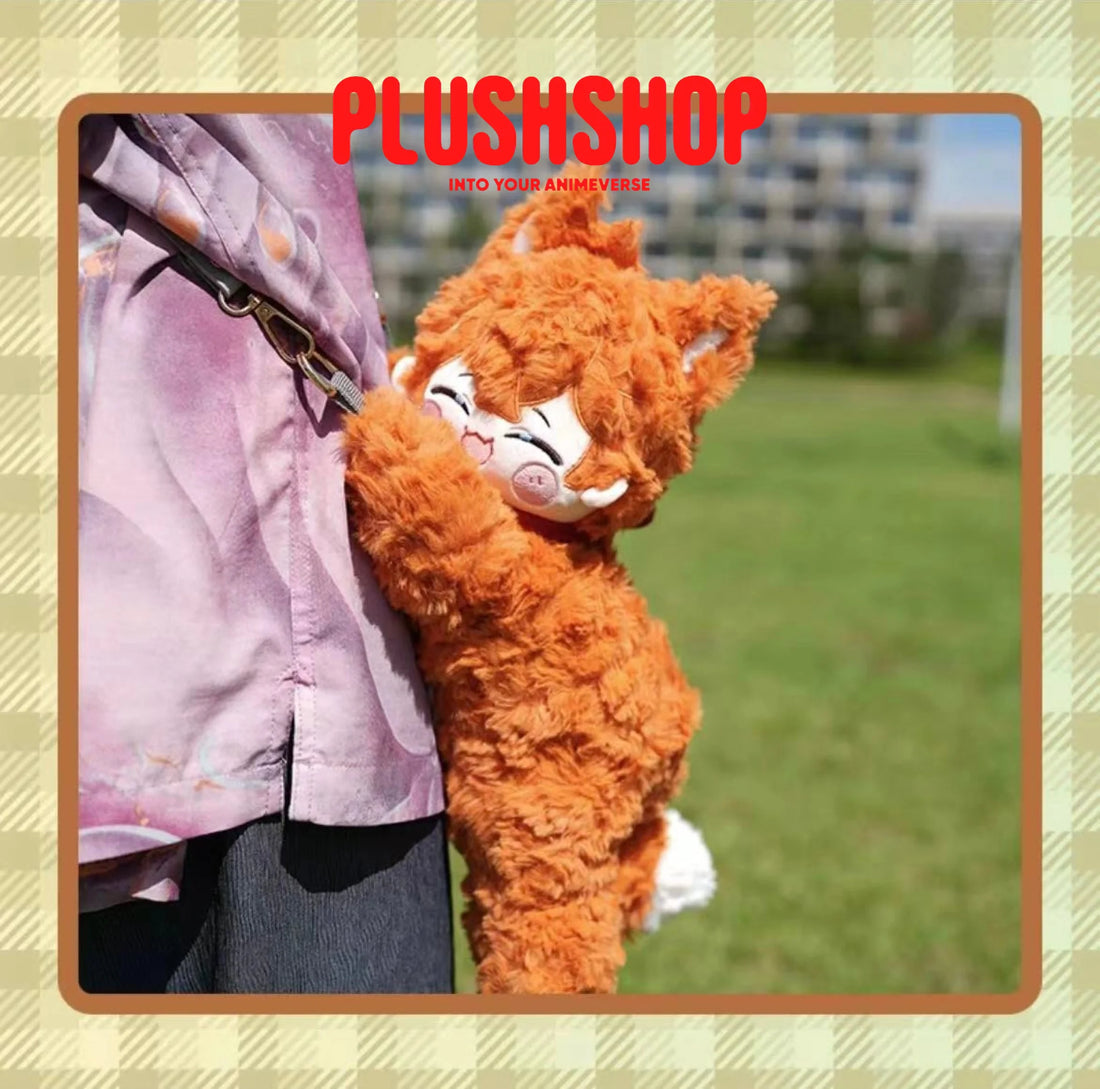 Genshin Tartaglia Childe Hug Posture Stuffed Plushie Messenger Bag