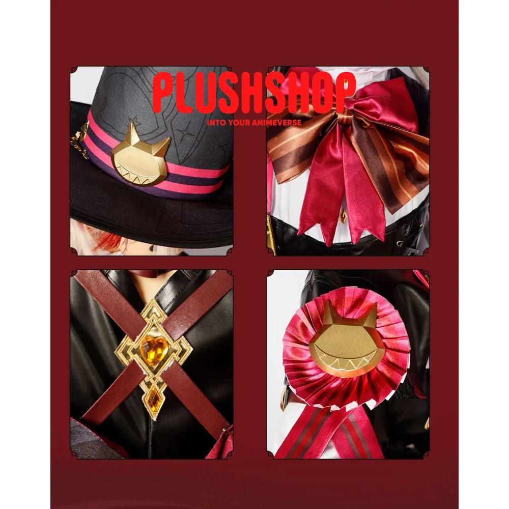 Genshin Impact Lyney & Lynette Cosplay Outfit Clohes Wig Cosplay