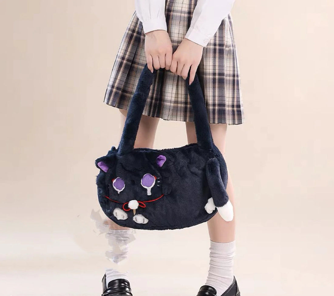 [New ]Genshin Scarameow Cute Bag Anime Gift A