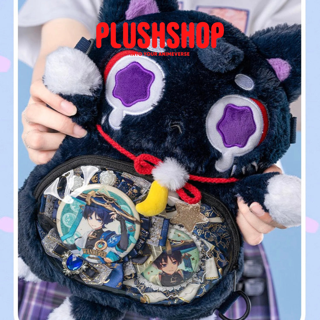 Genshin Meow Characters Scaramouche Display Backpack(Pre-Order)
