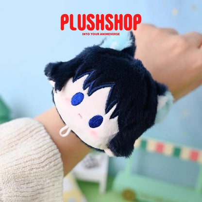 Genshin Impact Scaramouche Wanderer Bracelet Plush Papa Circle Toy