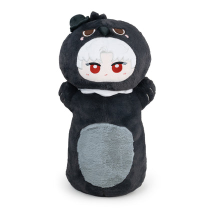 Sylus Grumpy Crow Pillow