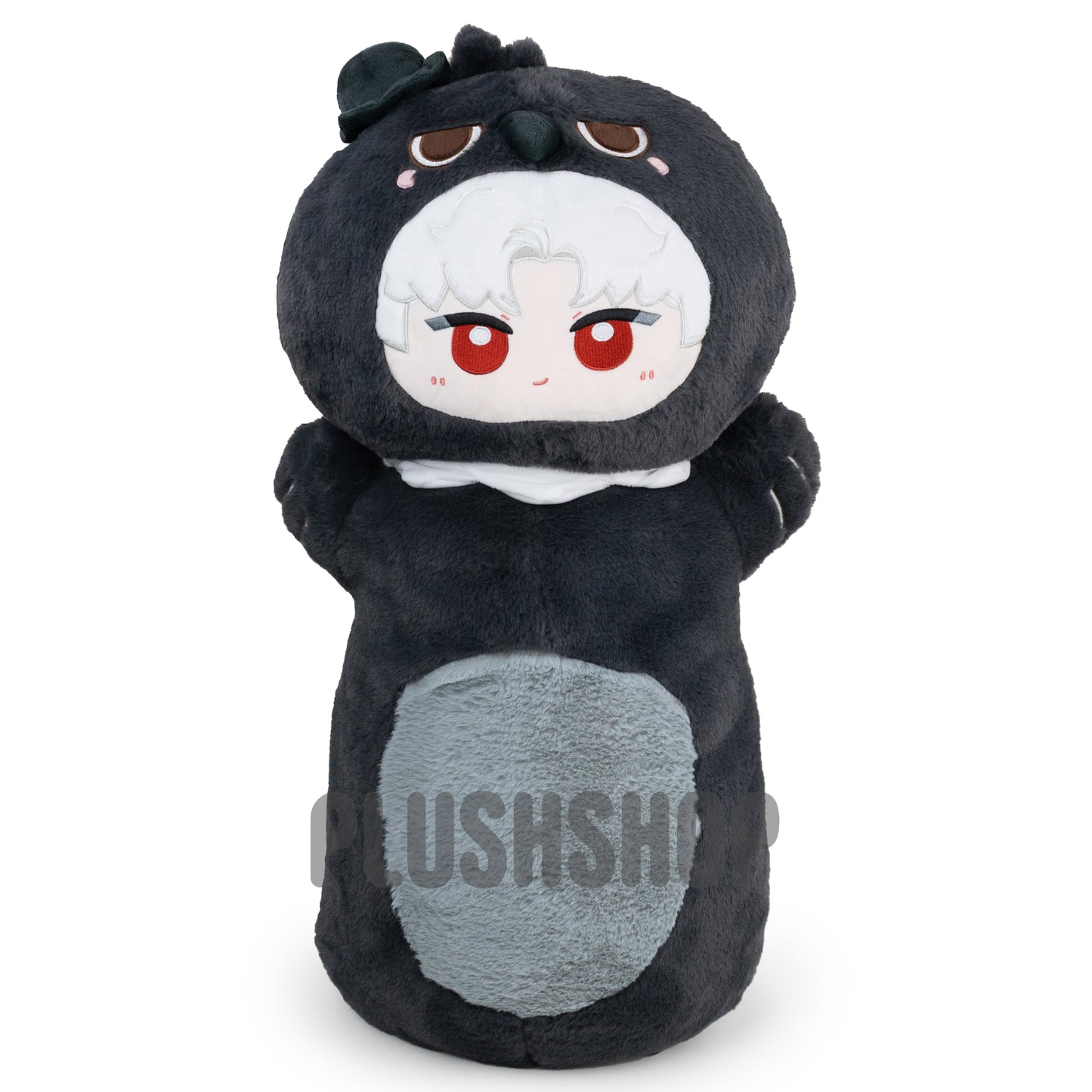 Sylus Grumpy Crow Pillow