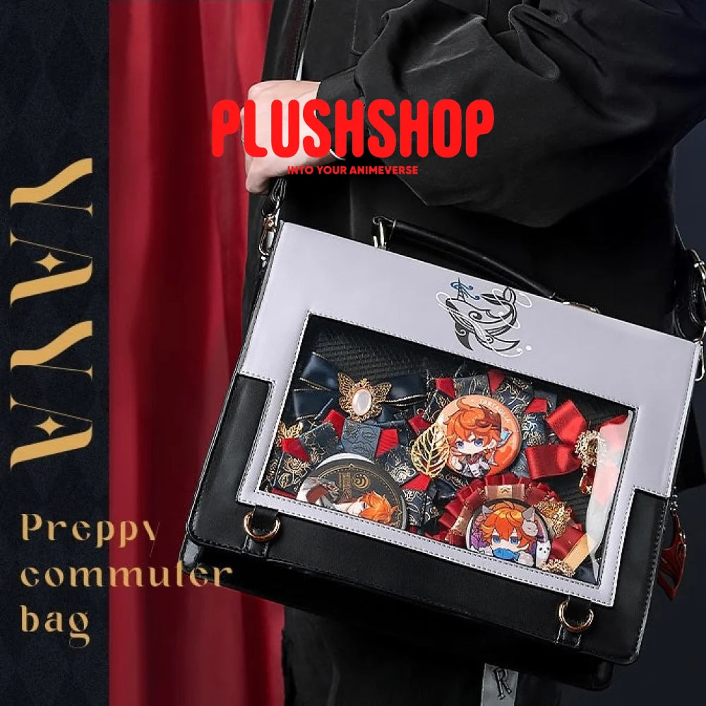 Genshin Impact Messenger Bag Pu Leather Tartaglia Theme Impression (Pre-Order)