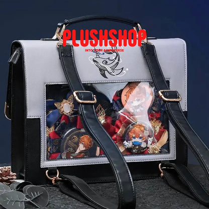 Genshin Impact Messenger Bag Pu Leather Tartaglia Theme Impression (Pre-Order)