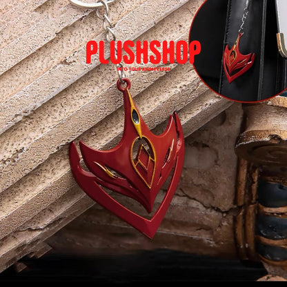 Genshin Impact Messenger Bag Pu Leather Tartaglia Theme Impression (Pre-Order) Keychain 背包