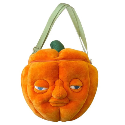 Unique Funny Halloween Pumpkin Backpack