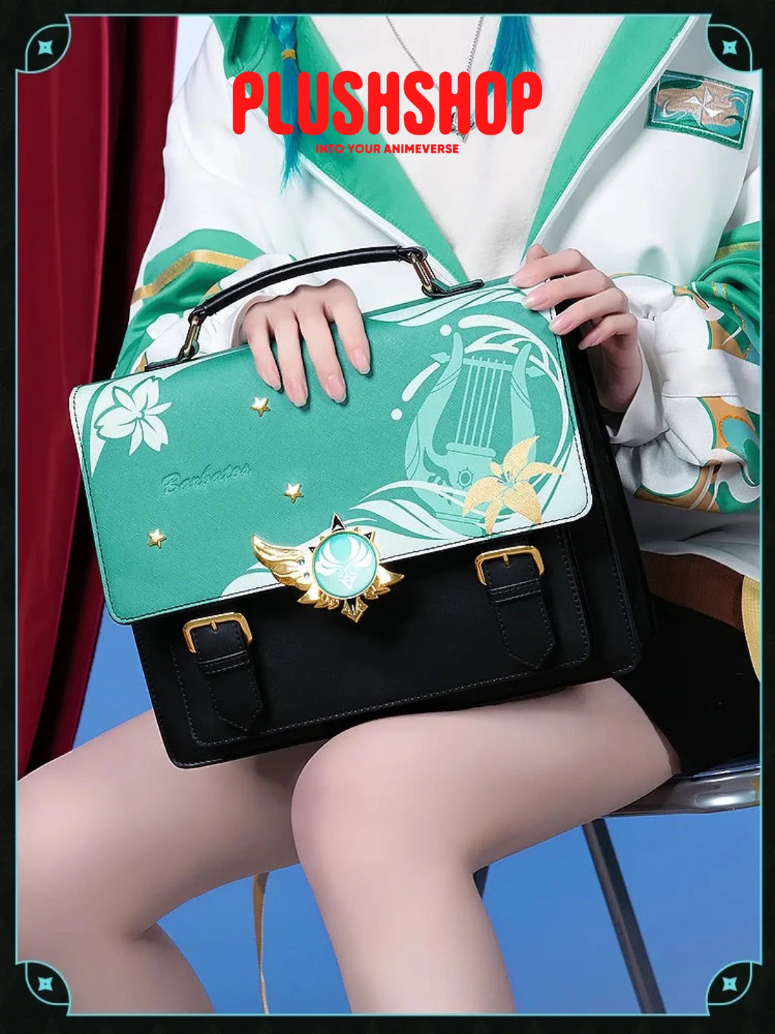 Genshin Impact Messenger Bag Pu Leather Venti Theme Impression Itabag (Pre-Order) 痛包