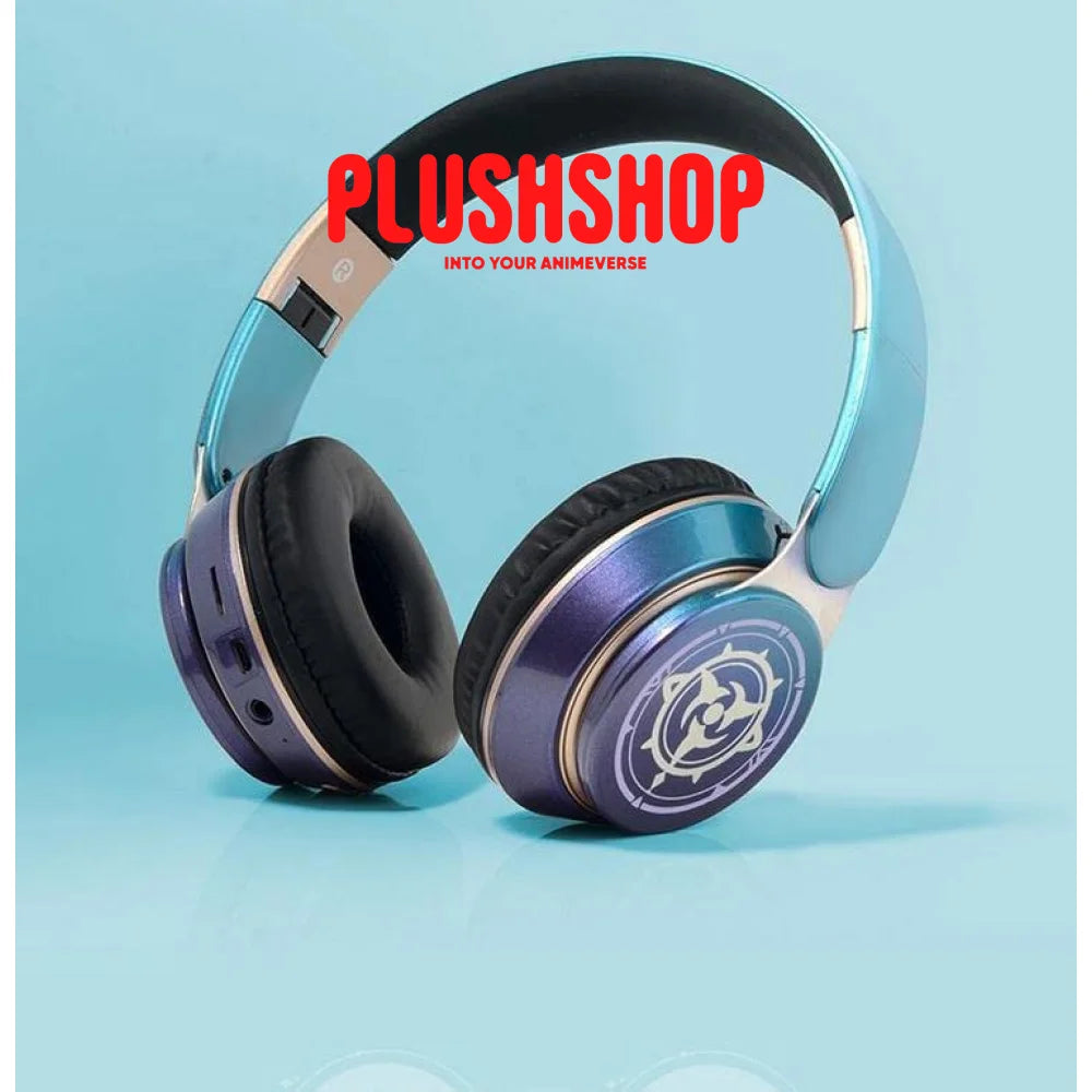 Genshin Wanderer Headphone Wireless With Microphone Hifi Stereo Foldable Lightweight Headset