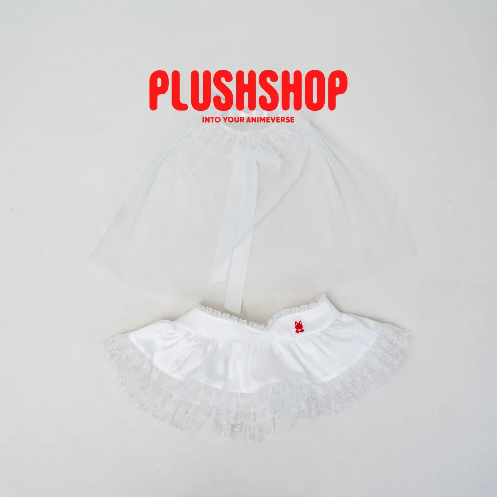 Wedding Outfit For 17IN Meow Wedding dress(Pre order: ship by Mar 15 ~ Apr 15) 玩偶